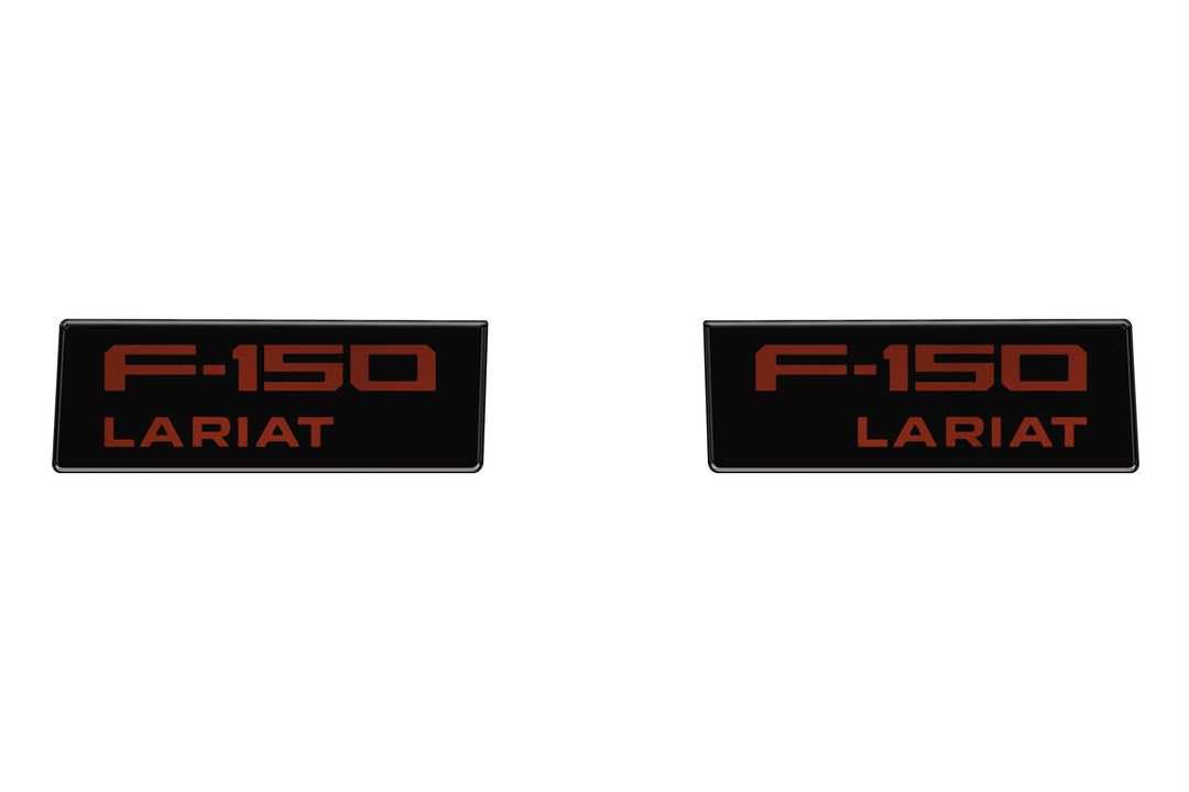 Fender Vent Badge Replacement Inserts Fits 2021-2026 Ford F150