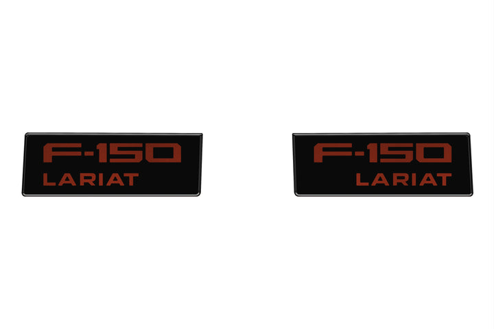 Fender Vent Badge Replacement Inserts Fits 2021-2026 Ford F150