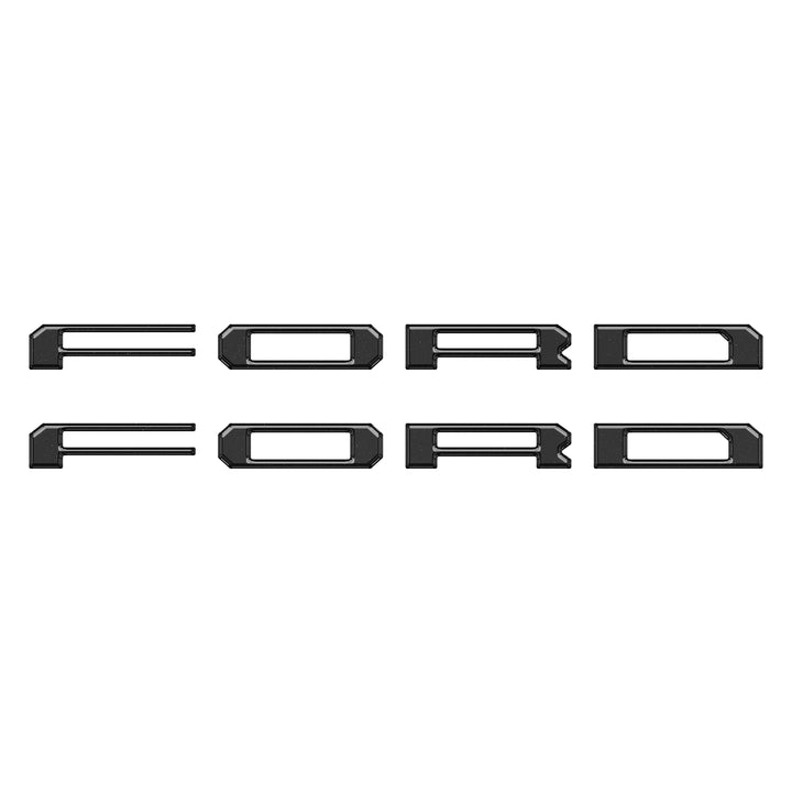Lightning Running Board Overlays Fits 2022-2025 Ford F150 Lightning