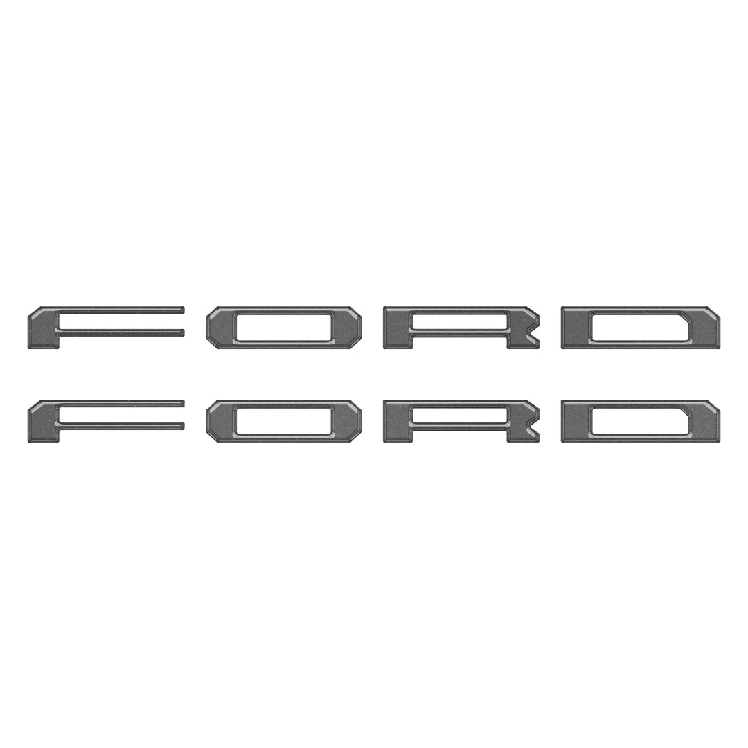 Lightning Running Board Overlays Fits 2022-2025 Ford F150 Lightning