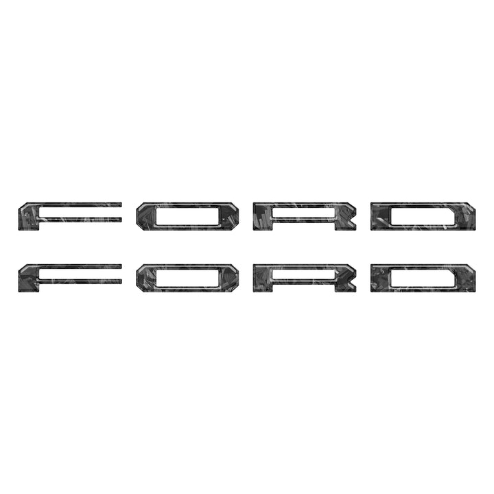 Lightning Running Board Overlays Fits 2022-2025 Ford F150 Lightning