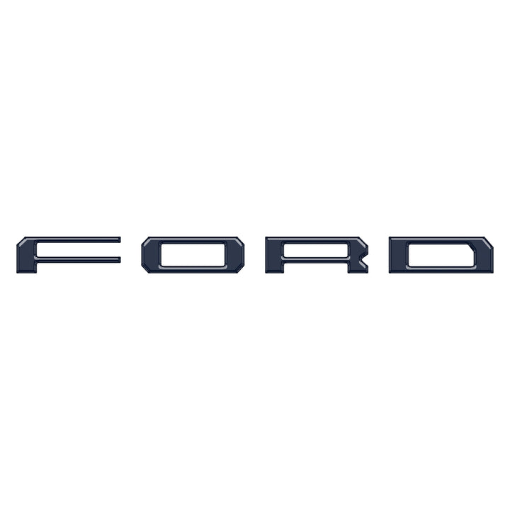 Lightning Rear Bumper Overlays Fits 2022-2025 Ford F-150 Lightning