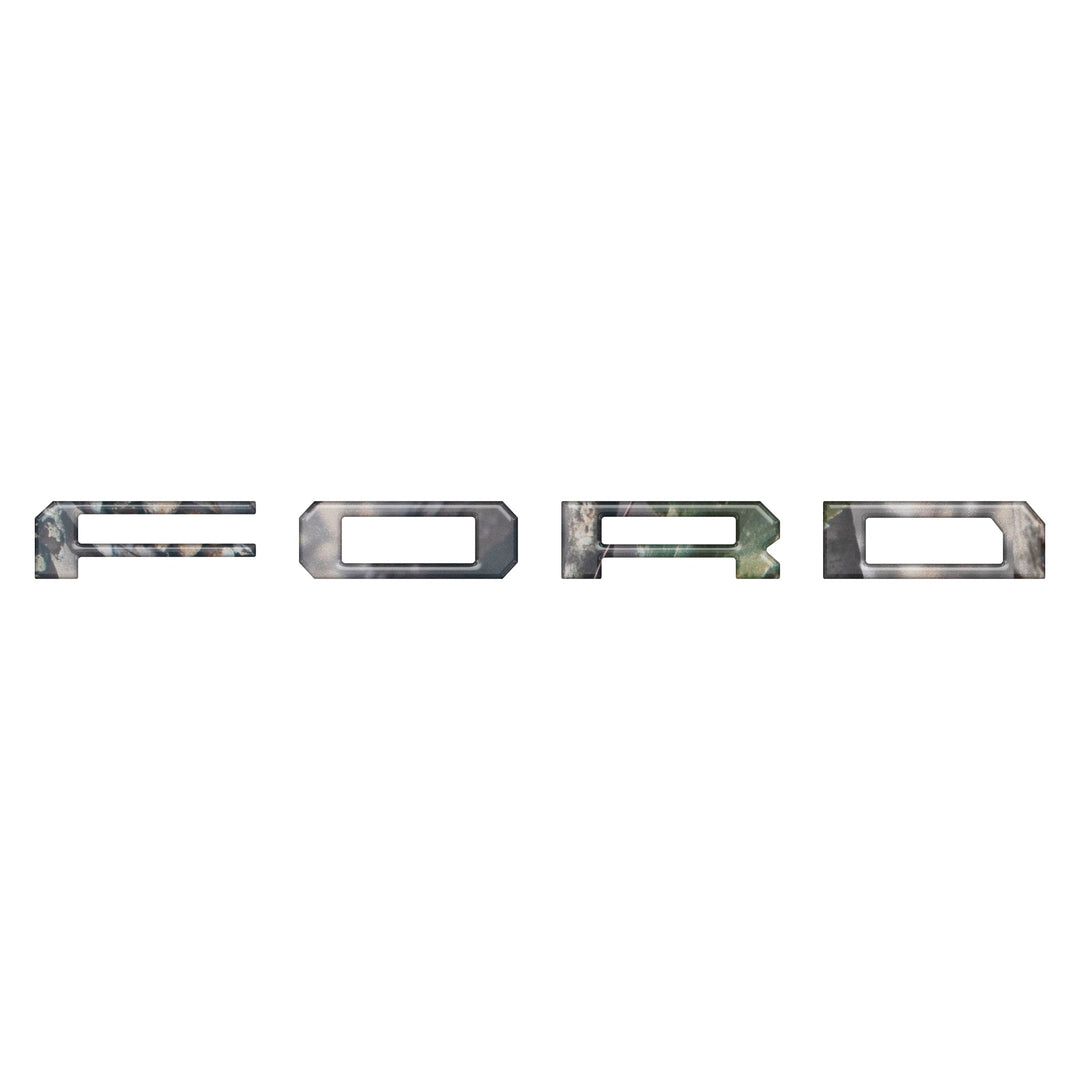 Lightning Rear Bumper Overlays Fits 2022-2025 Ford F-150 Lightning