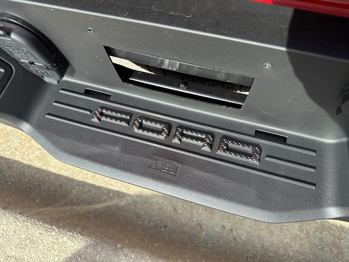 Lightning Rear Bumper Overlays Fits 2022-2025 Ford F-150 Lightning