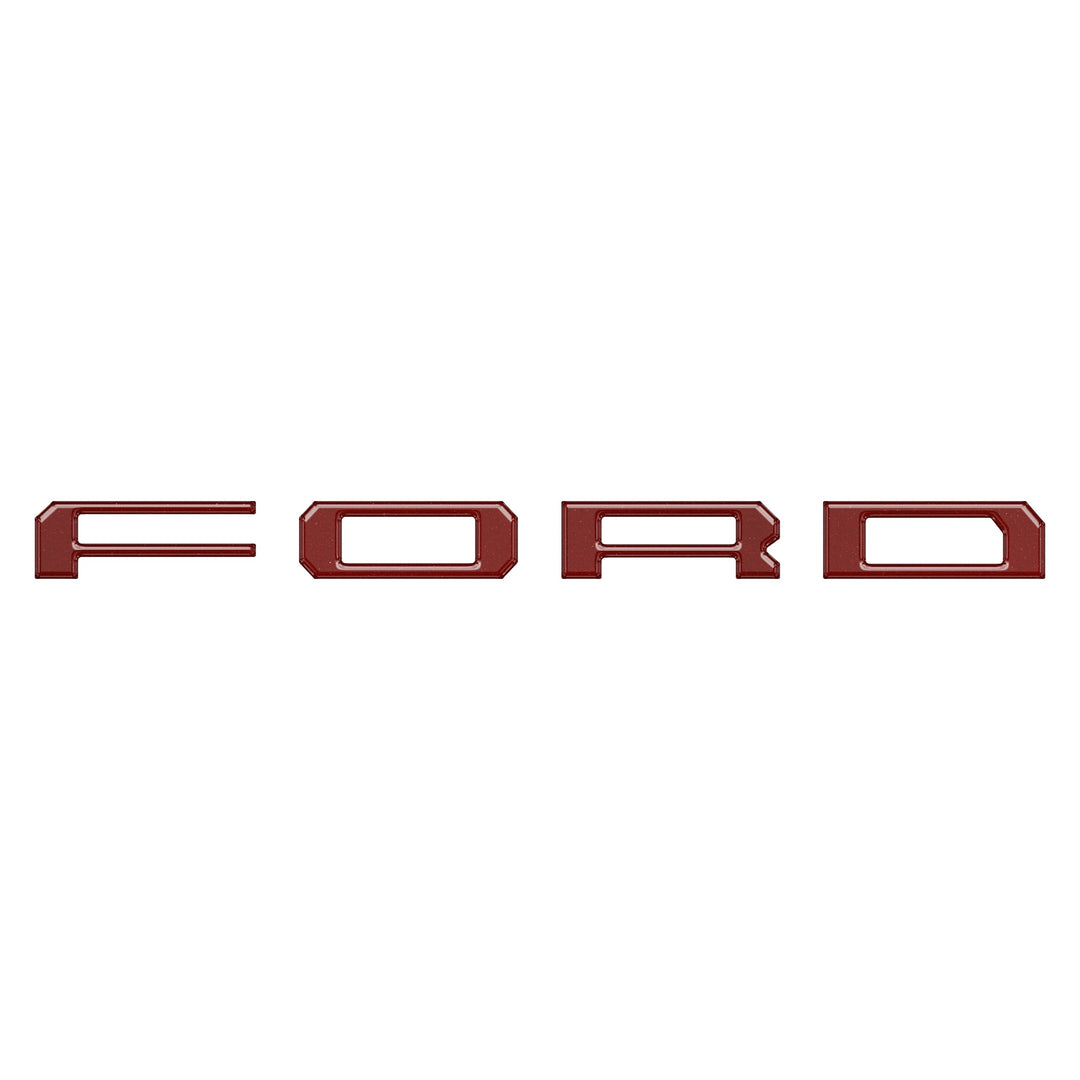 Lightning Rear Bumper Overlays Fits 2022-2025 Ford F-150 Lightning