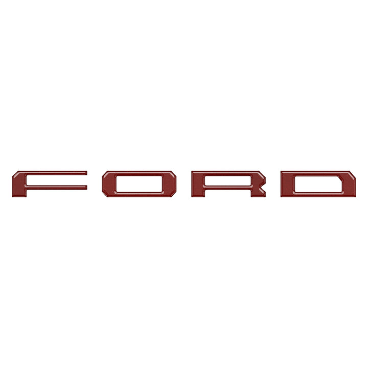 Lightning Rear Bumper Overlays Fits 2022-2025 Ford F-150 Lightning