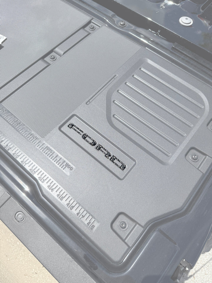 Inner Tailgate Letter Inserts Fits 2022-2025 Ford F-150 Lightning