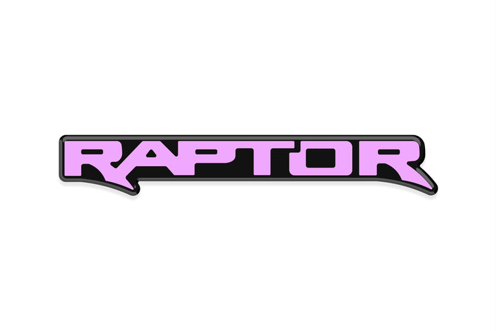 Raptor Universal Badge Overlays Fits - Ford