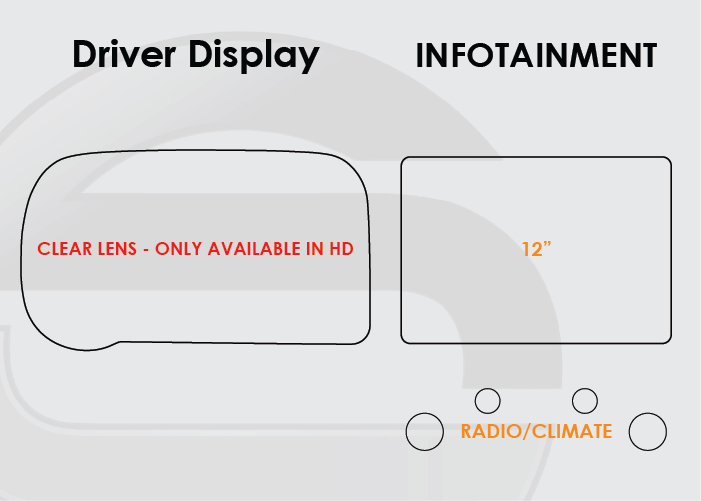 Ford Bronco Screen ProTech Kit