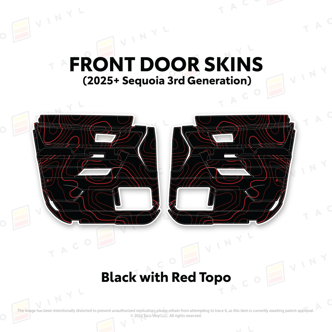 2023+ Sequoia Door Skins
