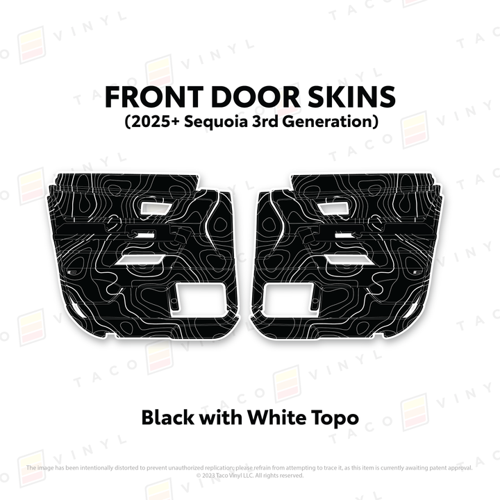 2023+ Sequoia Door Skins