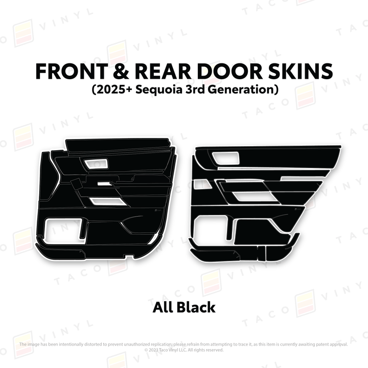 2023+ Sequoia Door Skins