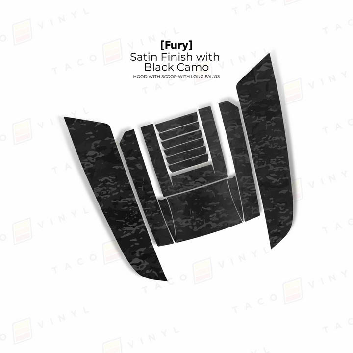 2024+ Tacoma/2025+ 4Runner Fury Hood Scoop Stamp