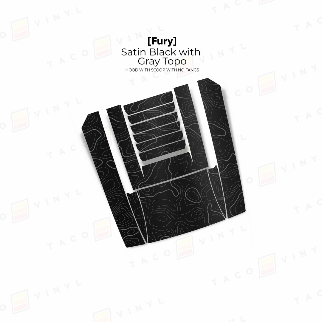 2024+ Tacoma/2025+ 4Runner Fury Hood Scoop Stamp