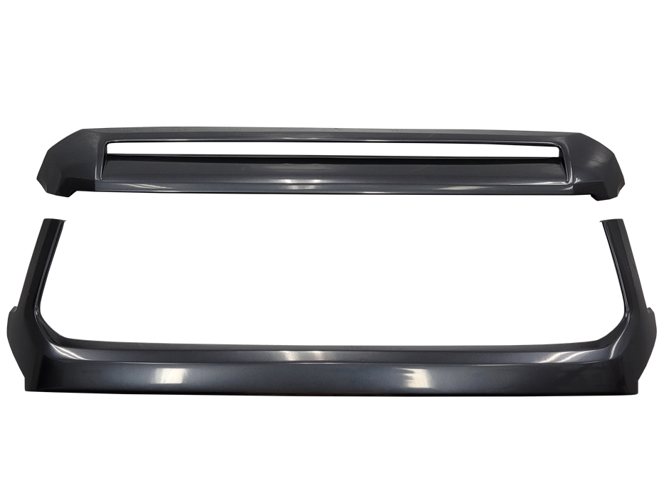 2014-2021 Toyota Tundra Grille Surround and Hood Bulge Overlay - Chrome Delete Kit