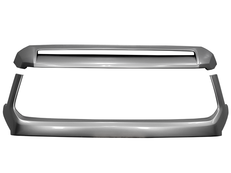 2014-2021 Toyota Tundra Grille Surround and Hood Bulge Overlay - Chrome Delete Kit