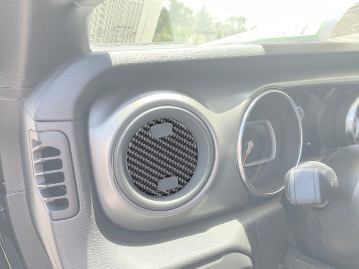 A/C Vent Accent Overlays Fits 2019-2025 Jeep Gladiator