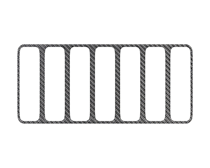 Upper Cowl Center Vent Overlay Fits 2019-2025 Jeep Gladiator