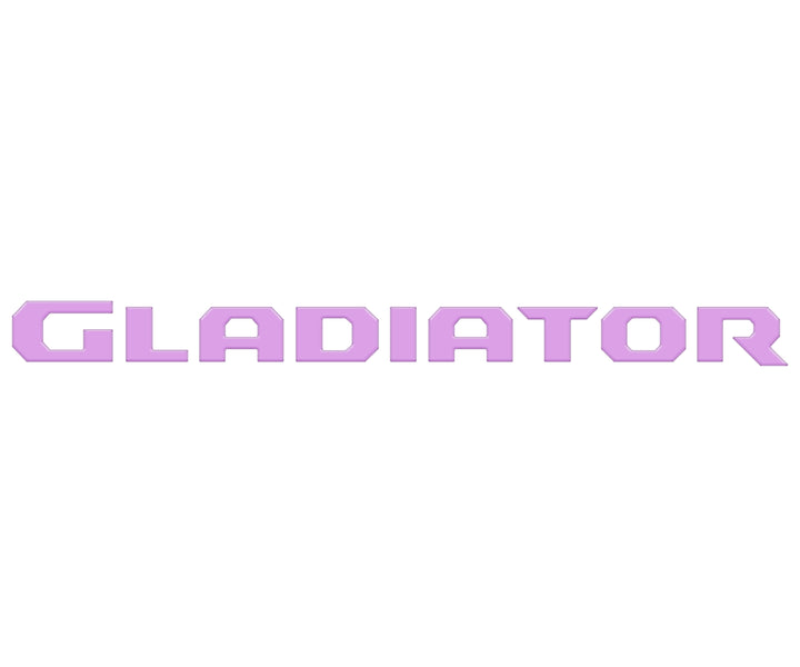 Tailgate Letter Replacement Overlays Fits 2020-2025 Jeep Gladiator