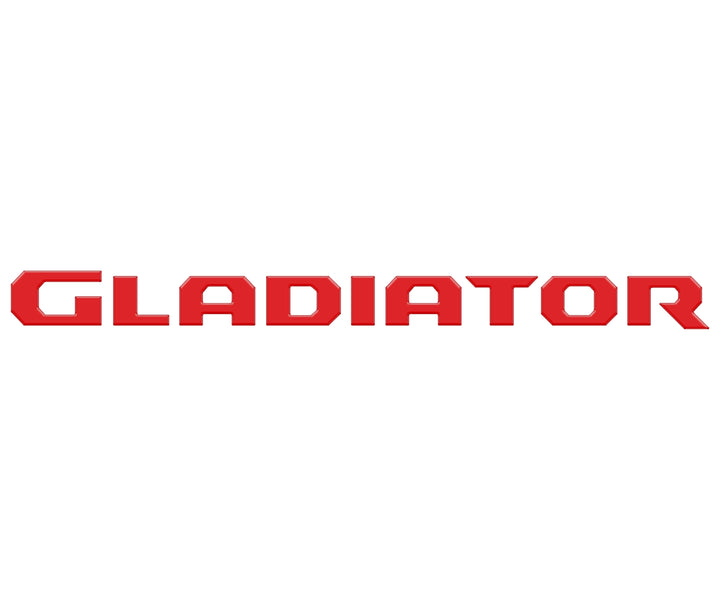 Tailgate Letter Replacement Overlays Fits 2020-2025 Jeep Gladiator