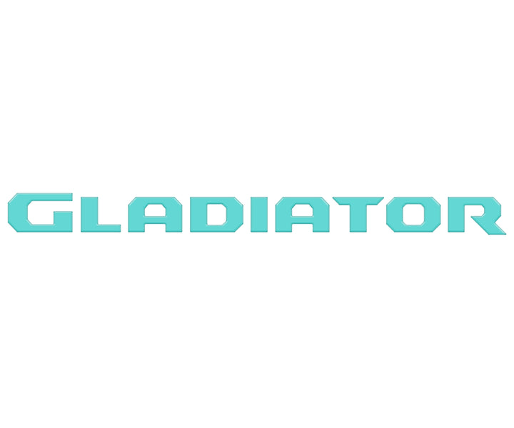 Tailgate Letter Replacement Overlays Fits 2020-2025 Jeep Gladiator