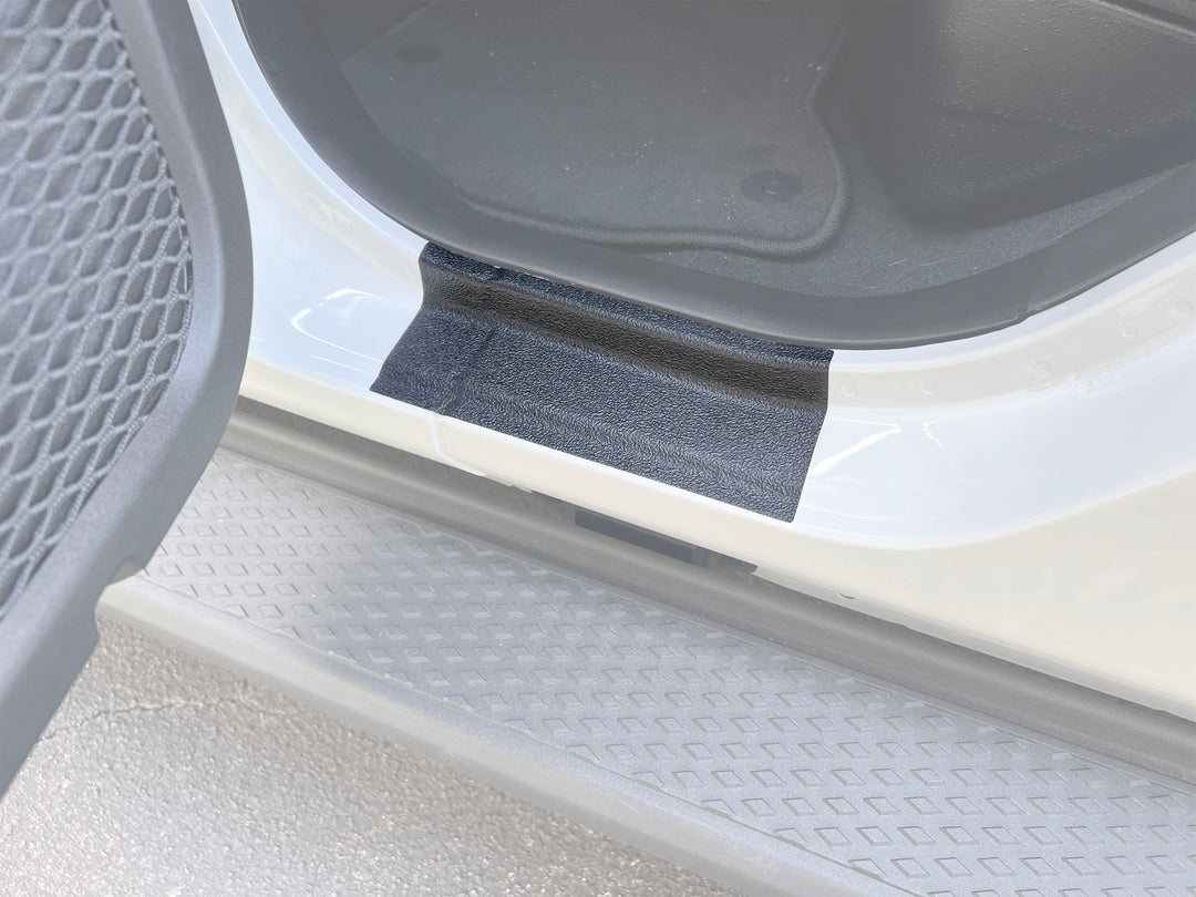 Textured Door Sill Protection Overlays Fits 2019-2025 Jeep Gladiator