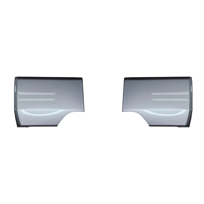 2022+ Toyota Tundra Rear Bumper Covers - Chrome Delete Overlays