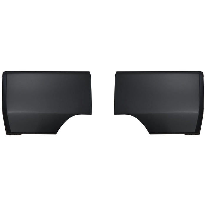 2022+ Toyota Tundra Rear Bumper Covers - Chrome Delete Overlays