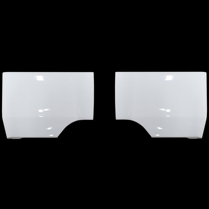 2022+ Toyota Tundra Rear Bumper Covers - Chrome Delete Overlays