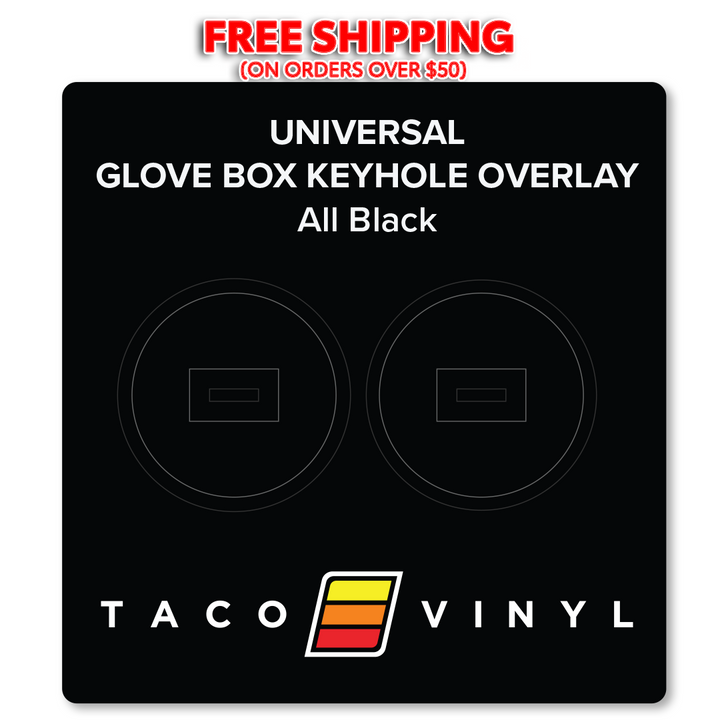 Glove Box Key Blackout