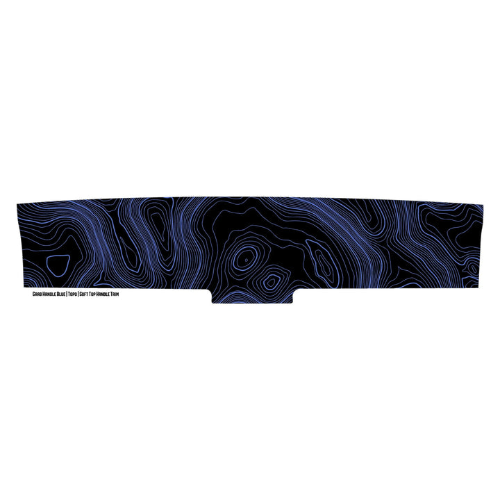 Topo Soft Top Bronco Panel Overlay - 2021+ Bronco Factory Soft Top