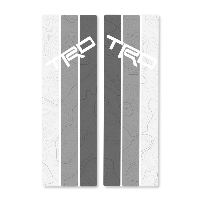 Rear Window Stripes - WITH TOPO