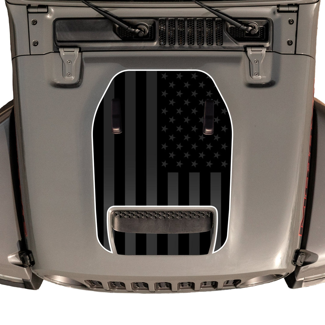 Hood Graphic for Gladiator MOJAVE | Black Flag