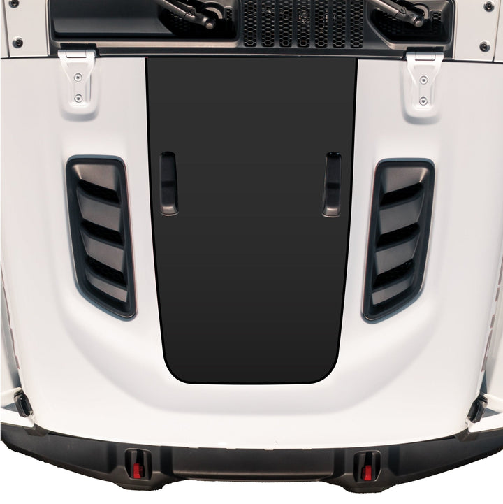 Hood Graphic for RUBICON | Matte Black - fits Wrangler JL &amp; Gladiator JT