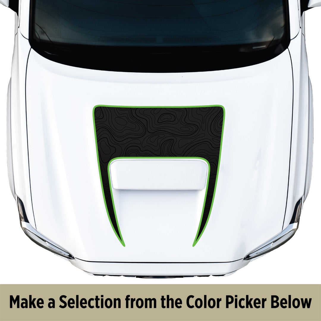Hood Graphic | fits Toyota Tacoma TRD Pro (2016-2022)