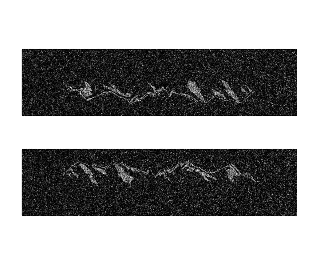 Textured  Door Sill Overlays Fits 2020-2025 Toyota Highlander