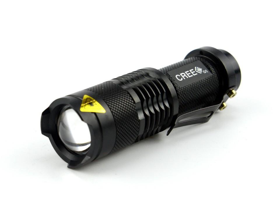 Mini Zoomable Tactical Flashlight – Venture Tread