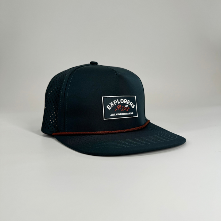 WATERPROOF LRT EXPLORER SNAPBACK HAT - JUNIPER GREEN