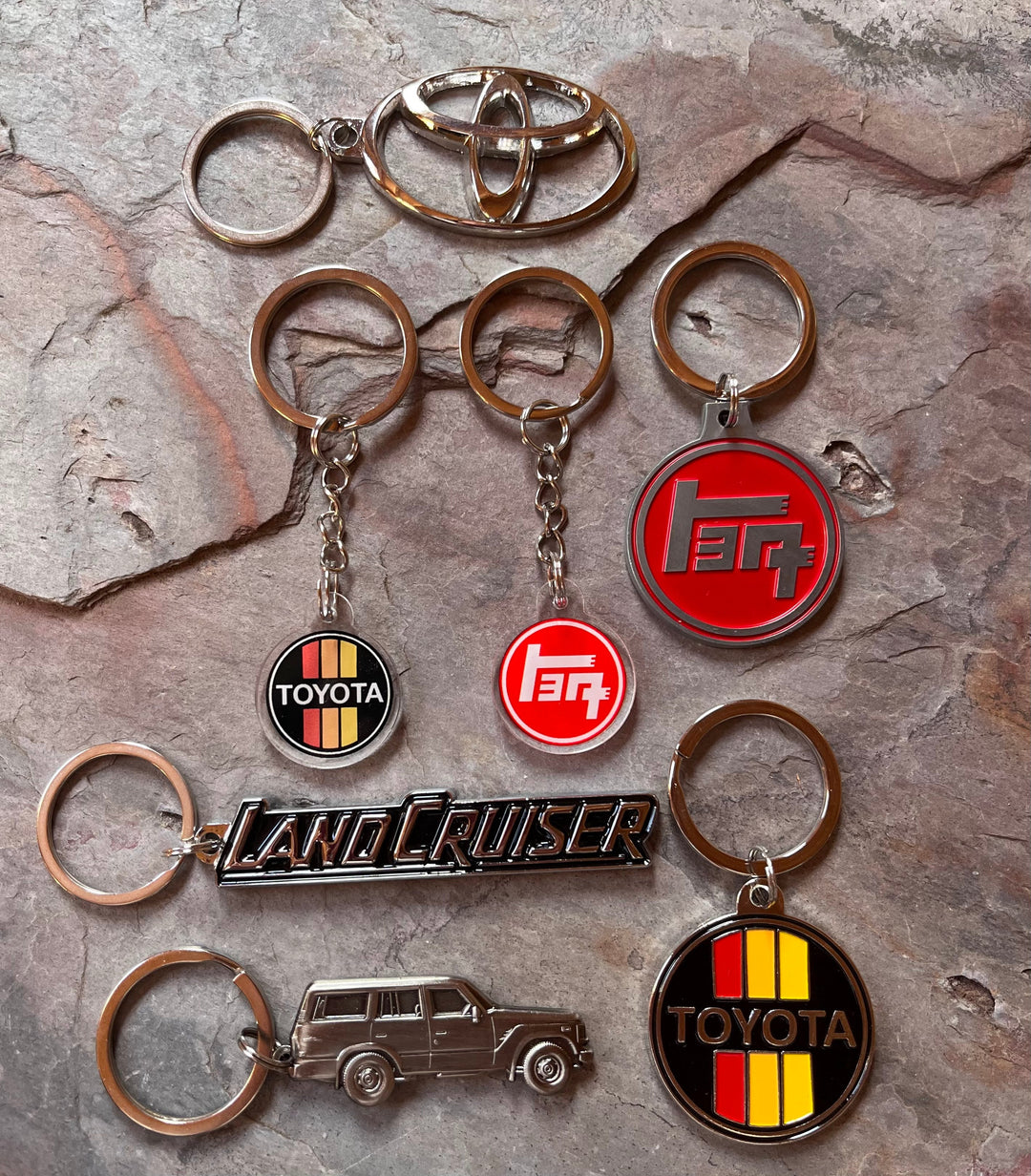 New 2024+ Land Cruiser J250 3D Metal Key Chain - Reefmonkey