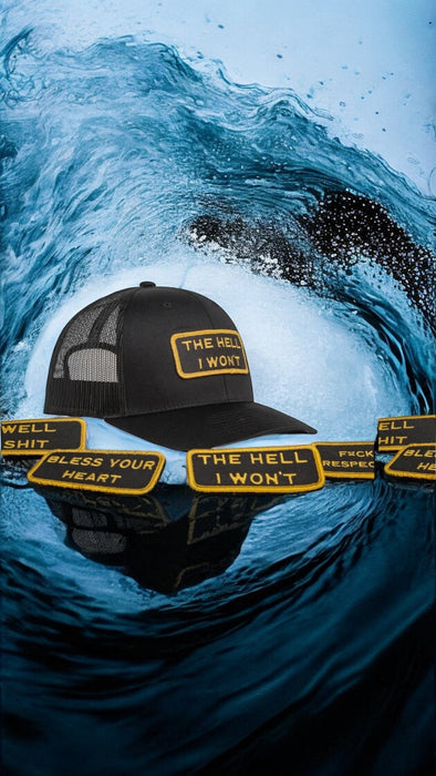 Modular Black/Gold Velcro Patch Trucker Bundle (BOGO 50% OFF)