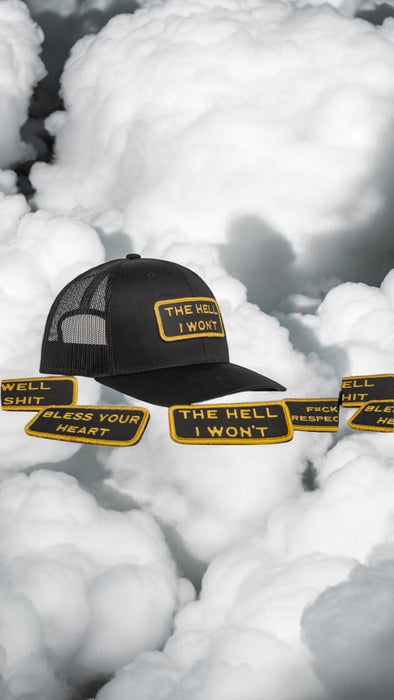 Modular Black/Gold Velcro Patch Trucker Bundle (BOGO 50% OFF)