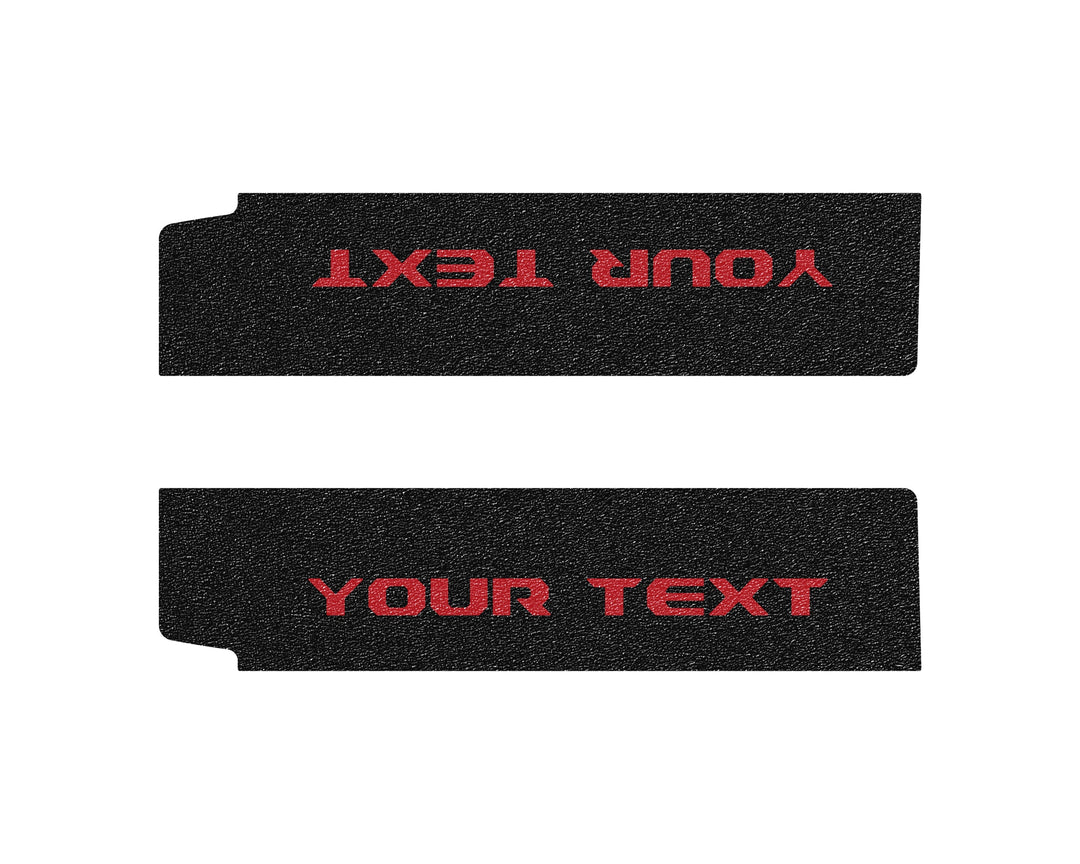 Textured Door Sill Protection Overlays Fits 2019-2025 Jeep Gladiator