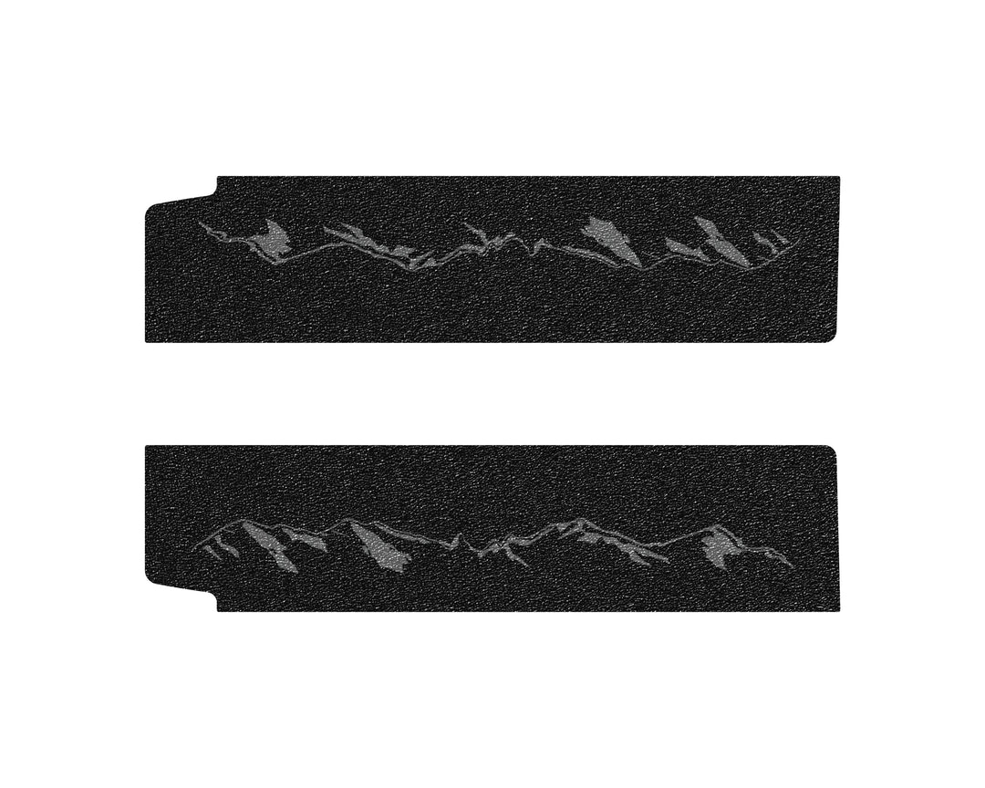 Textured Door Sill Protection Overlays Fits 2019-2025 Jeep Gladiator