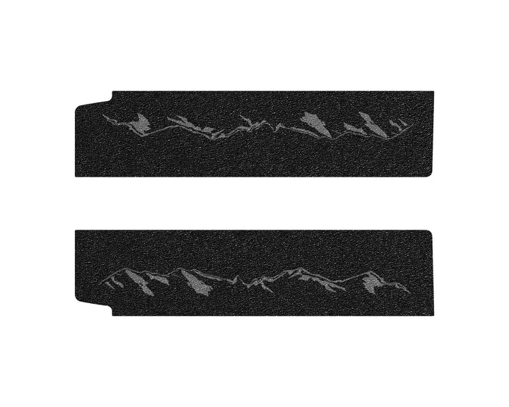 Textured Door Sill Protection Overlays Fits 2019-2025 Jeep Gladiator