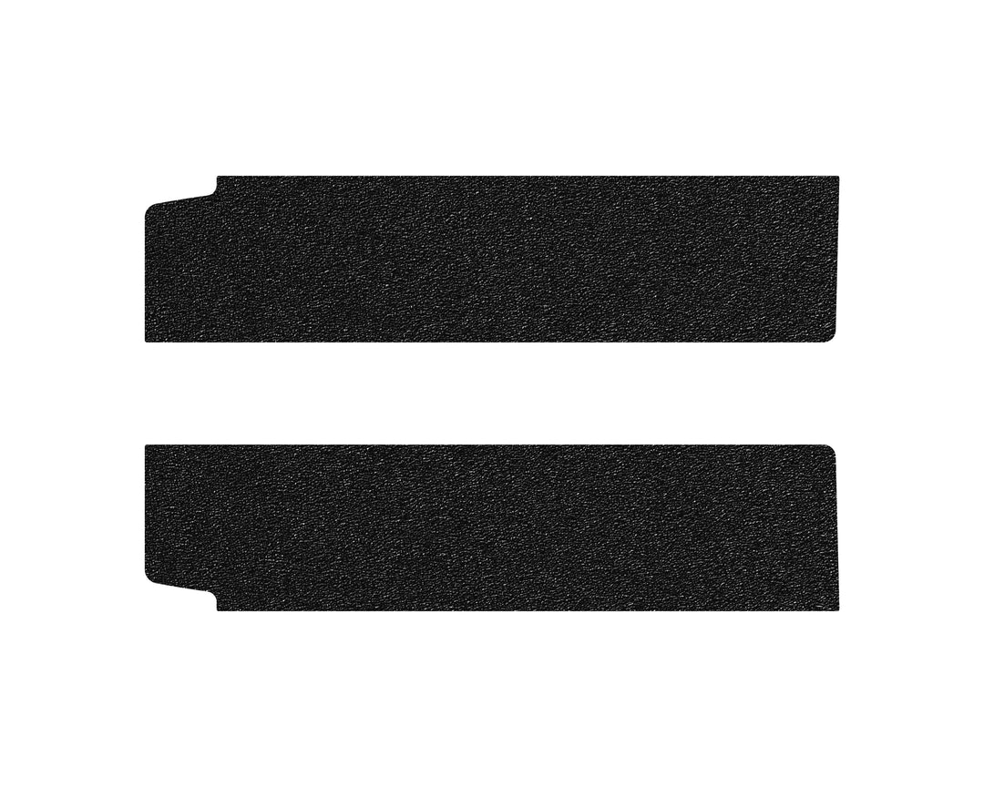 Textured Door Sill Overlays Fits 2019-2025 Jeep Wrangler