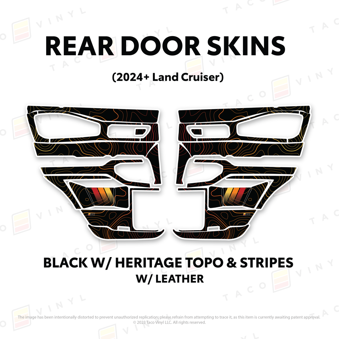 2025+ Land Cruiser 250 Door Skins