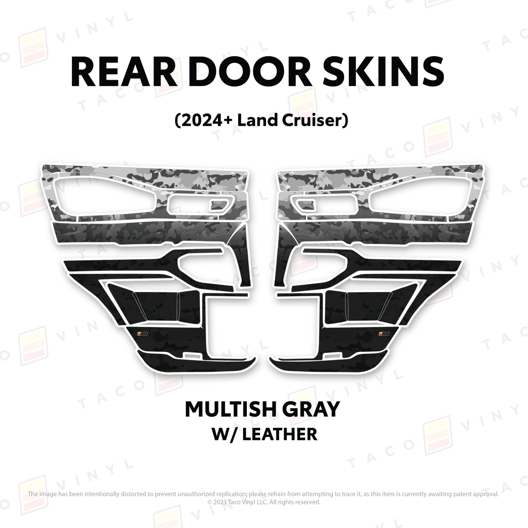 2025+ Land Cruiser 250 Door Skins