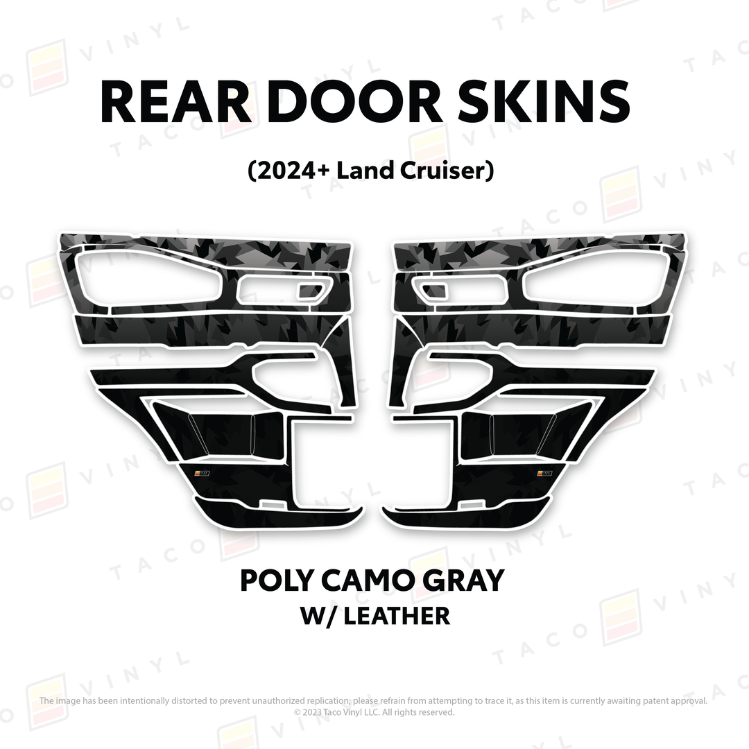 2025+ Land Cruiser 250 Door Skins
