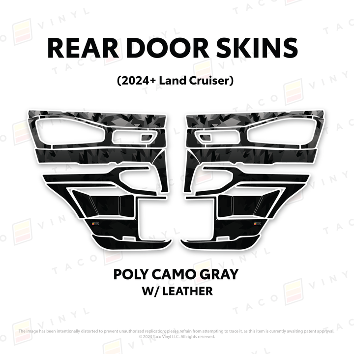 2025+ Land Cruiser 250 Door Skins