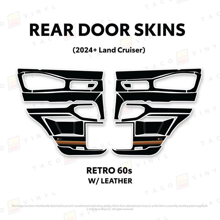 2025+ Land Cruiser 250 Door Skins